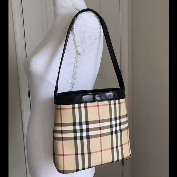 burberry nova check small tote
